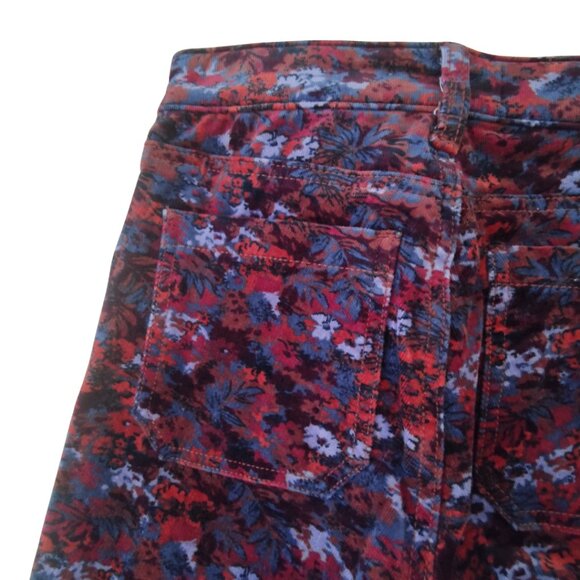 Pilcro and the Letterpress Floral Corduroy Pants - Picture 9 of 16